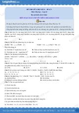 Đề thi giữa kì 2 Hóa 10 - Kết nối tri thức - Đề số 2